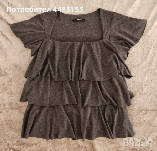  Осем блузи с къс ръкав, М и L