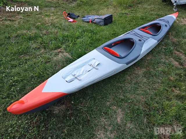 Двуместен каяк Itiwit Strenfit X500 (Надуваем с Dropstitch 15 PSI налягане), снимка 2 - Водни спортове - 55574345