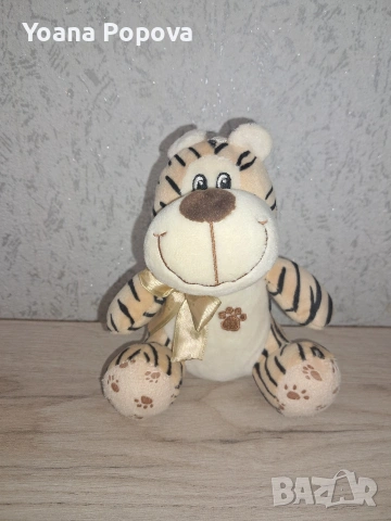 Комплект сладки плюшени играчки – Тигърче и Лъвче (15 см), снимка 3 - Плюшени играчки - 53974673