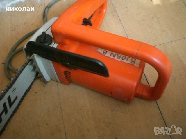 STIHL ел. резачка за дърва оригинална, снимка 6 - Други - 49569360