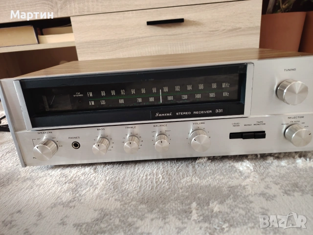 sansui 331 перфектен, снимка 4 - Ресийвъри, усилватели, смесителни пултове - 55052787