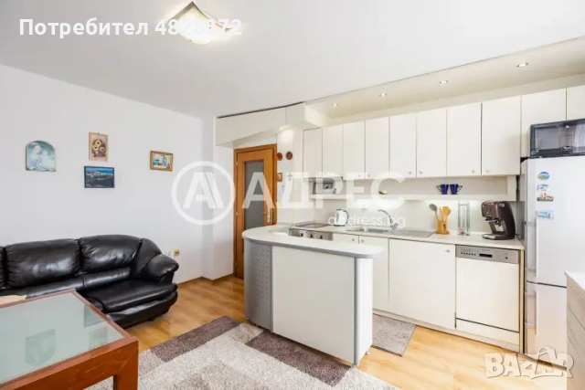 Двустаен апартамент, под наем, Варна, кв. Чайка Код на имота: 690621, снимка 3 - Апартаменти - 54562622
