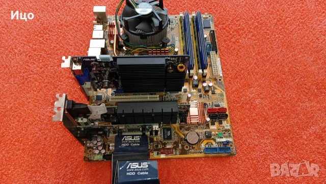 Дънна платка +CPU + RAM +GPU