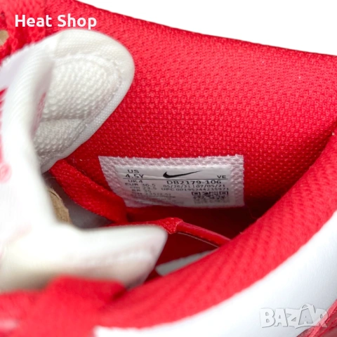 Дамски маратонки Nike Dunk High GS ‘Championship Red’, снимка 10 - Маратонки - 54624061
