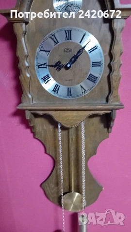 немски стенен часовник Anker, снимка 5 - Антикварни и старинни предмети - 44842006