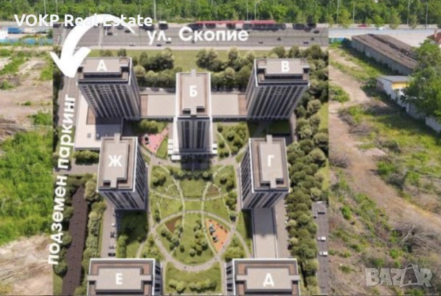 3-стаен апартамент в затворен комплекс Central Park, снимка 3 - Апартаменти - 54376094