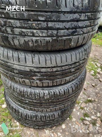 тенекиени джанти с гуми летни , снимка 4 - Гуми и джанти - 54059866