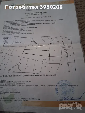 Продава ЗЕМЕДЕЛСКА ЗЕМЯ, гр. Карлово, област Пловдив