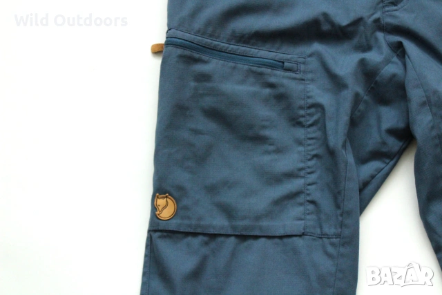FJALLRAVEN Abisko shade shorts - мъжки къси 3/4 панталони, размер 48 (М), снимка 2 - Спортни дрехи, екипи - 55283035