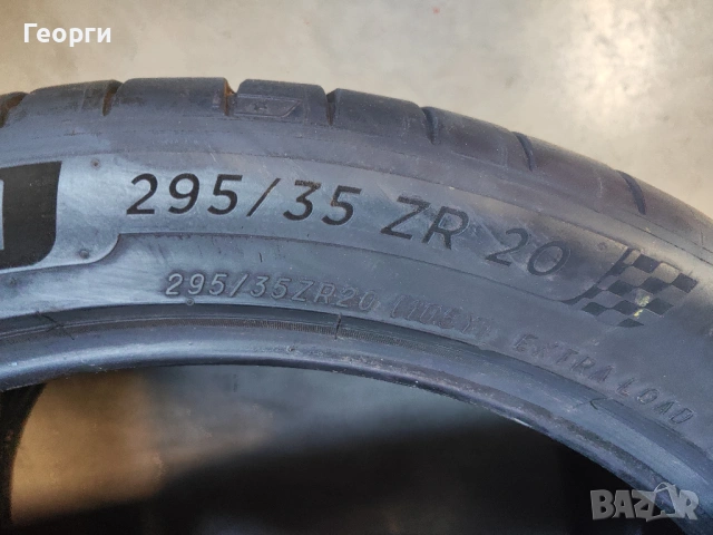 2бр.летни гуми 295/35/20 Michelin, снимка 3 - Гуми и джанти - 54717513