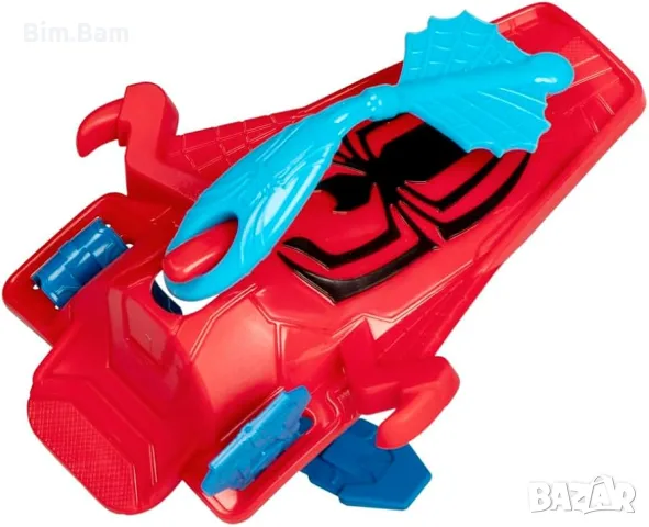 Изстрелвачка Spider Man / Спайдърмен / ORIGINAL HASBRO, снимка 2 - Игри и пъзели - 55433672