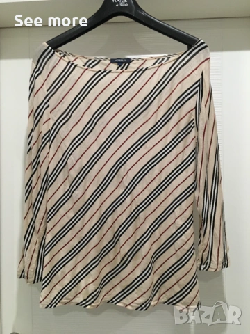 BURBERRY дамска блуза Made for Japan S/M, снимка 4 - Блузи с дълъг ръкав и пуловери - 53999262
