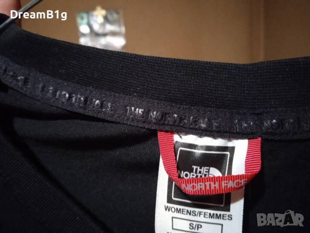 The North Face тениска като новa, дамски - S, черна, снимка 6 - Тениски - 54724246