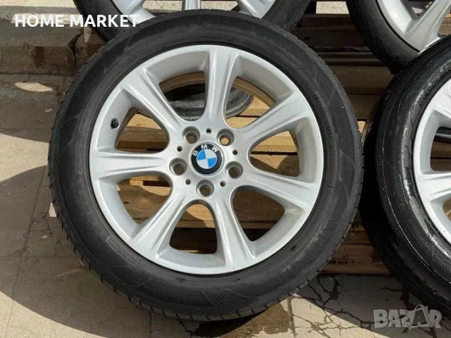 5х120 17 Цола Джанти BMW e46 E90 X1 X3 5x120 Ет 37 J 7.5 Централен отвор 72.6 Без криво и заварки , снимка 5 - Гуми и джанти - 54505277