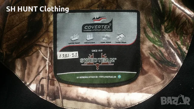 SWEDTEAM COVERTEX Realtree Jacket размер XL / 54 за лов яке със здрава материя - 2805, снимка 15 - Екипировка - 55546799