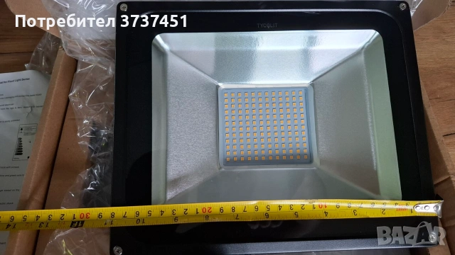 LED прожектор с датчик за движение, снимка 3 - Прожектори - 55108517