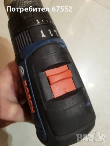 Ударен безчетков винтоверт Bosch GSR 18V-55 , без батерия и зарядно. 50€ (цената е крайна!), снимка 5 - Винтоверти - 54643604