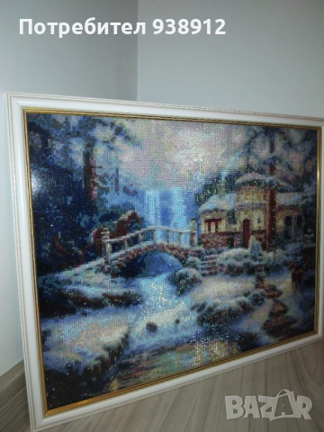Диамантена картина "Зимна приказка", снимка 6 - Картини - 54175001