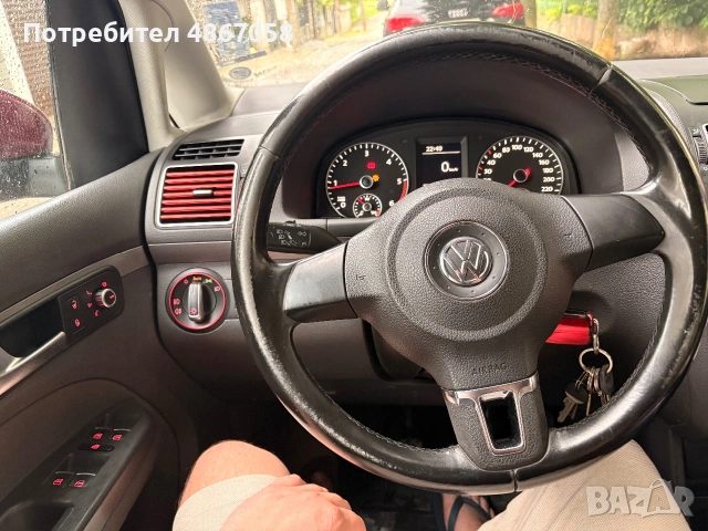  VW Touran 2.0 TDI 140hp 6+1, снимка 10 - Автомобили и джипове - 55047844