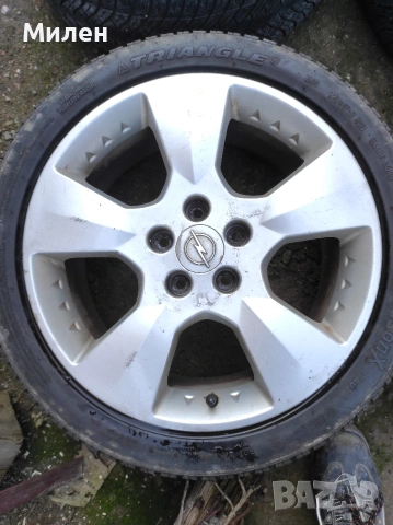 Алуминиеви джанти 7J x 17 цола за Opel, Saab, снимка 5 - Гуми и джанти - 54306939