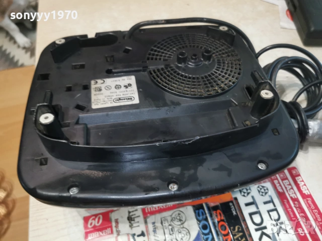 DELONGHI ITALY-КУЛТОВА МЕТАЛНА ДУХАЛКА 3105262041L4, снимка 11 - Отоплителни печки - 54730460