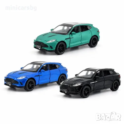 Метални колички: Aston Martin DBX Suv (Астон Мартин), снимка 6 - Колекции - 43296315