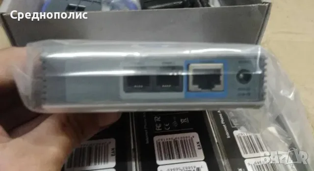 Телефонен адаптер - LINKSYS Cisco-VoIP Phone adapter -PAP2-NA, снимка 4 - Мрежови адаптери - 55662549