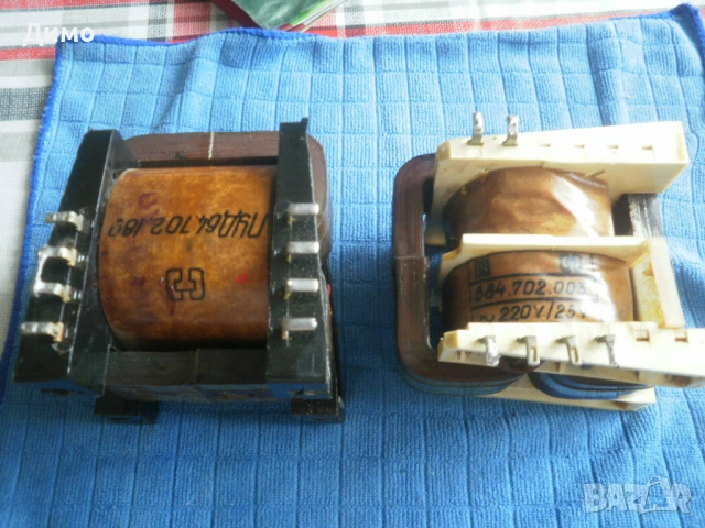 трансформатор - български 220/25V - вит магнитопровод- 2бр., снимка 2 - Друга електроника - 54516780