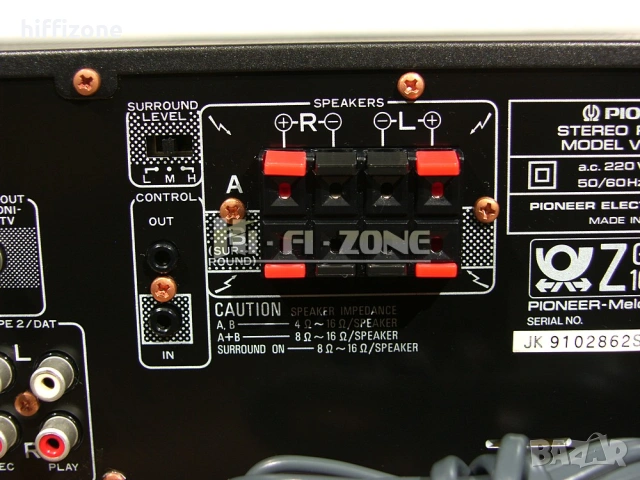 Ресивър   Pioneer vsx-3300 /1 , снимка 8 - Ресийвъри, усилватели, смесителни пултове - 54089047