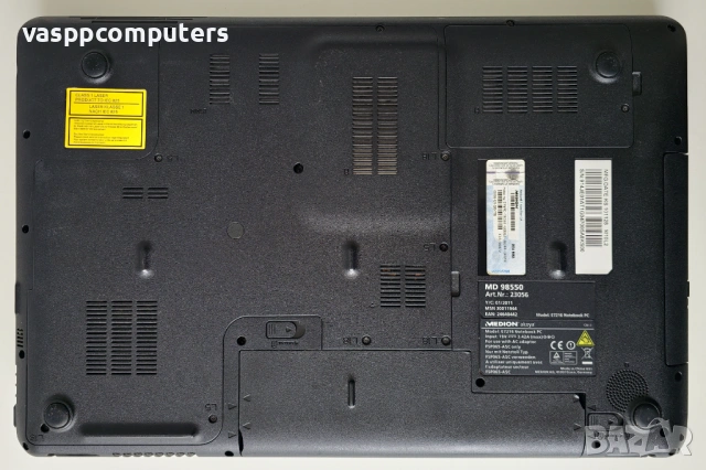 Medion Akoya E7216 (MD98550) / 17.3" / i5-480M / 6GB RAM / 120GB SSD + 250GB HDD, снимка 7 - Лаптопи за дома - 54622452