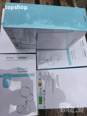 Чисто нов запечатан в целофан Wellue BabyO2 Viatom - Умен бебешки монитор за кислород и пулс  , снимка 9 - Други - 55378548