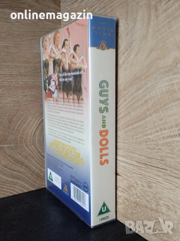 НОВА Видеокасета " GUYS AND DOLLS " VHS, снимка 3 - Други жанрове - 55200687