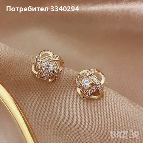 Елегантни обеци от медицинска стомана