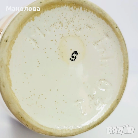 Порцеланова бутилка във фирмата на боулинг кегла, снимка 7 - Други ценни предмети - 55255710