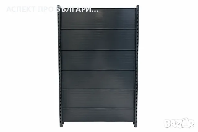 Крайстенен стелаж 30х165,L100,B30/4х30, снимка 5 - Стелажи и щандове - 55655218