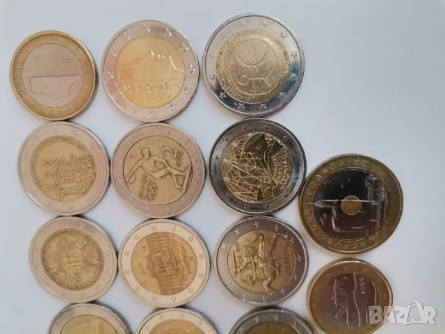 Лот Евро монети , снимка 2 - Нумизматика и бонистика - 54176991