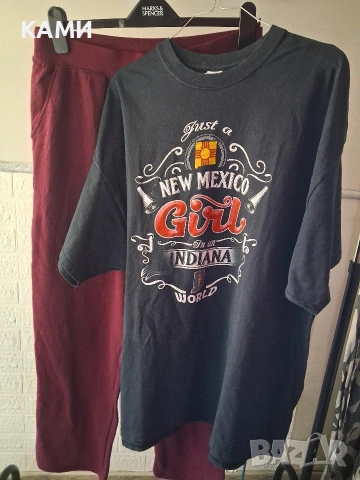 ТЕНИСКА, долница от триkо и панталон 2 XL, снимка 2 - Тениски - 54200564