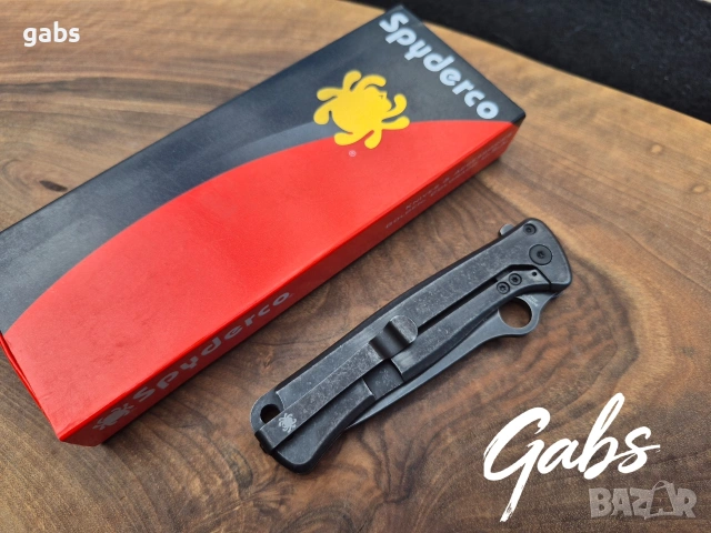 Сгъваем нож Spyderco/Lion Steel Slym C271, снимка 13 - Ножове - 54751313