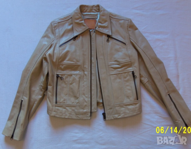 G-star оригинално кожено яке S, снимка 6 - Якета - 54288930