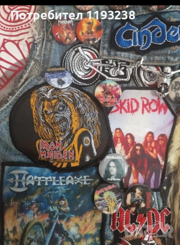 Battle Jacket(хеви метъл) елек, снимка 15 - Якета - 55015296