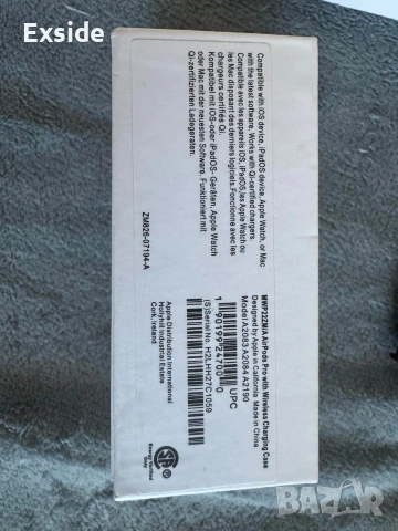 Продавам слушалки AirPods Pro с Magsafe Charging Case (ААА реплика), снимка 2 - Безжични слушалки - 55038239