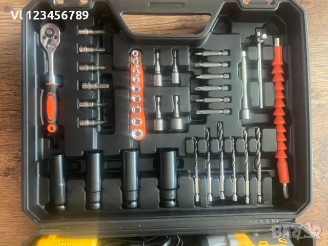 Акумулаторен Ударен Гайковерт KRAFT ROYAL 36V,8Ah + 35 Части, снимка 5 - Винтоверти - 55402759