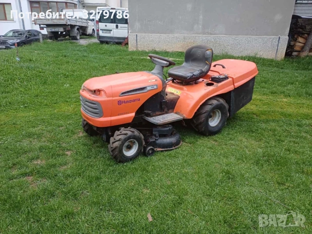 Тракторна косачка Husqvarna 17 к.с, снимка 2 - Градинска техника - 54585700