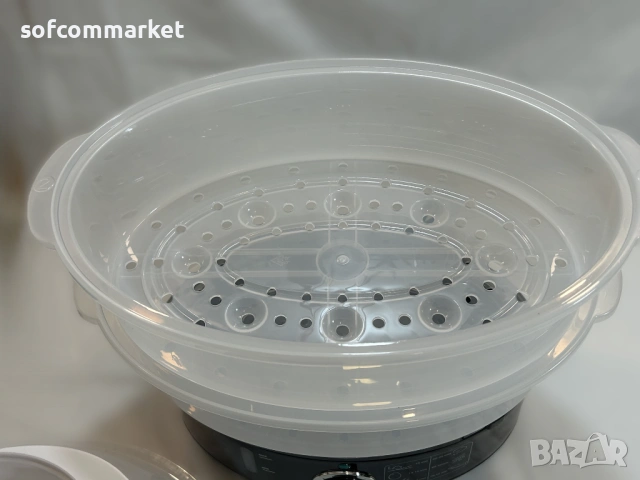 Уред за готвене на пара BELLA 7L (с транспортен дефект), снимка 5 - Съдове за готвене - 54554441