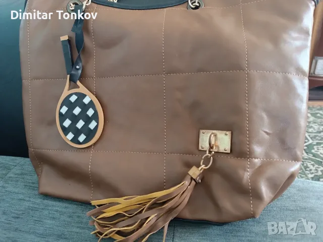Уникално мини огледало за чанта - Ръчна изработка, снимка 2 - Чанти - 55594267