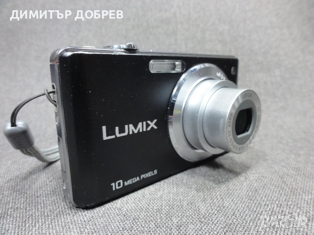 ЦИФРОВ ФОТОАПАРАТ PANASONIC LUMIX DMC-FS62 10MP CCD DIGITAL CAMERA Y2K DIGICAM, снимка 4 - Фотоапарати - 54988725