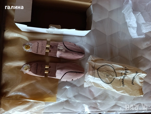 качествени дървени обтегачи за обувки на известната немска марка Lumaland, снимка 5 - Други - 55119956