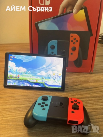 Nintendo Switch Oled с поставен чип, снимка 4 - Nintendo конзоли - 55196242