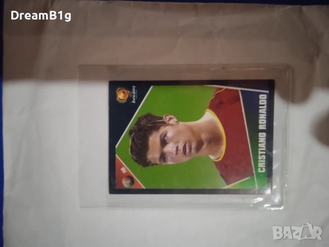 C.Ronaldo Panini UEFA EURO 2004, снимка 3 - Колекции - 54621986