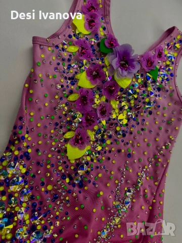 НОВО! Трико за художествена гимнастика, снимка 4 - Художествена гимнастика - 54266640